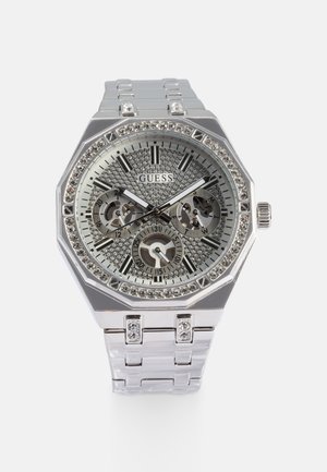 Guess KRYPTONITE UNISEX - Kronográf óra - silver-coloured