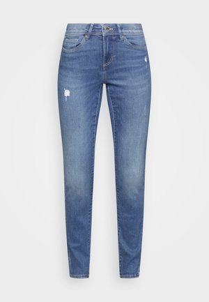 ONLY Tall ONLWAUW MID S - Kitsa lõikega teksad - medium blue