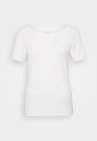 ONLLIVE LOVE LIFE BOATNECK - T-shirts - white