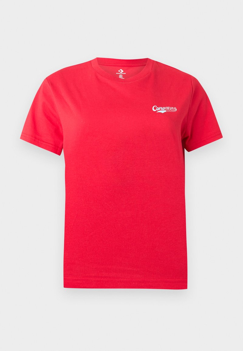 Converse T-shirt print rood