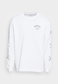 MAKIA X MAURI KUNNAS BONEYARD LONG SLEEVE - Camisola de manga comprida - white