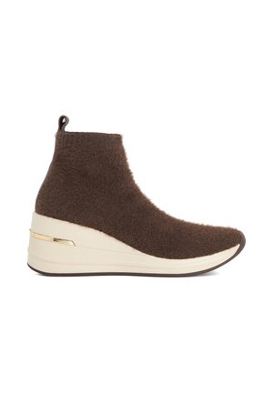 ENVISIONED WEDGE - High-top trainers - brown