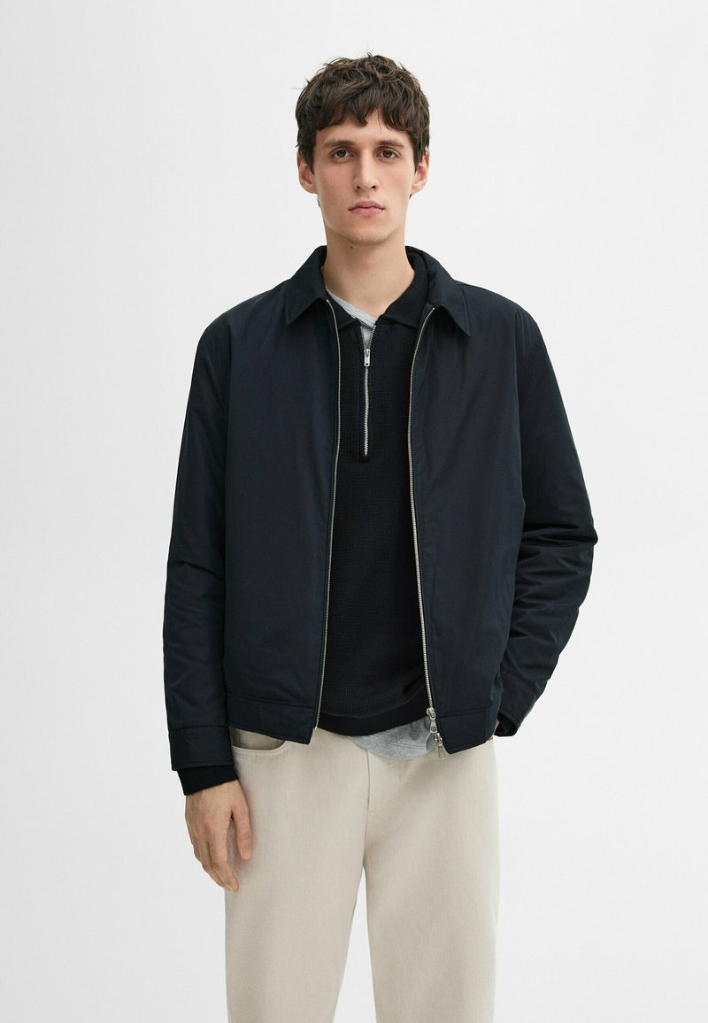 Massimo Dutti - Summer jacket - dark blue, Enlarge