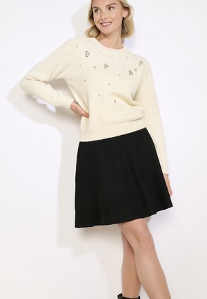 LolaLiza WITH PEARLS - Maglione - offwhite