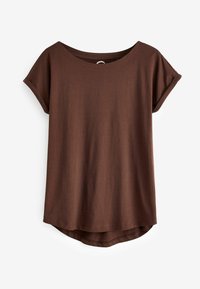 Next CAP SLEEVE 3 PACK - Tricou cu imprimeu - brown white animal