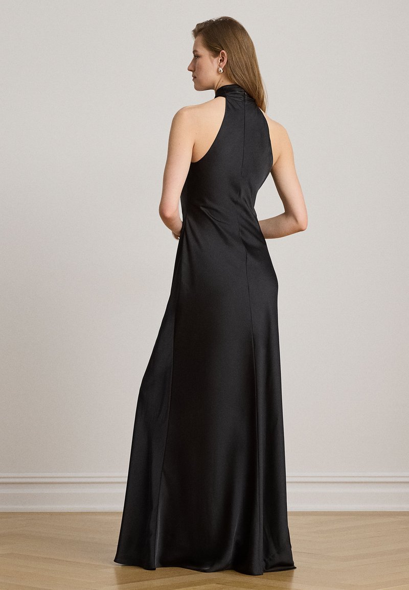 ralph lauren black halter dress Lauren SATIN CHARMEUSE GOWN - Occasion wear - Shop The Look:Modern Retreat
