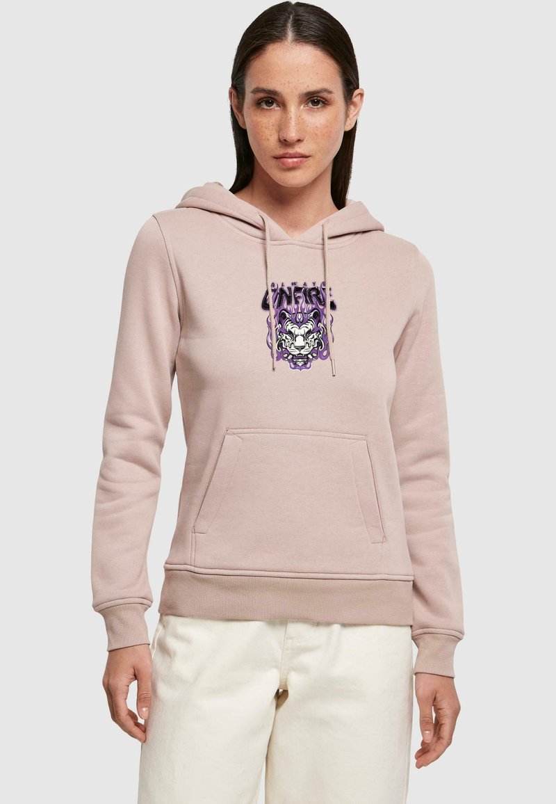 Mister Tee ALWAYS ON FIRE - Hoodie - duskrose