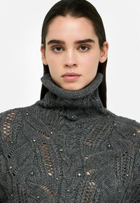 LIU JO WITH GEMSTONES - Maglione - grey