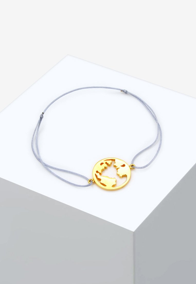 Elli WELTKUGEL GLOBUS REISE - Armband - gold-coloured