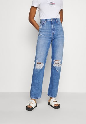 Straight leg jeans - light-blue denim