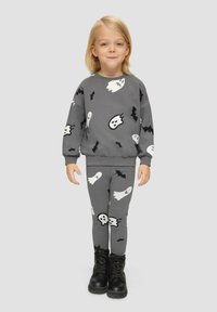 s.Oliver MIT HALLOWEEN - Legging - grau