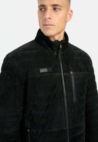 camel active MIT STEHKRAGEN - Læderjakker - asphalt