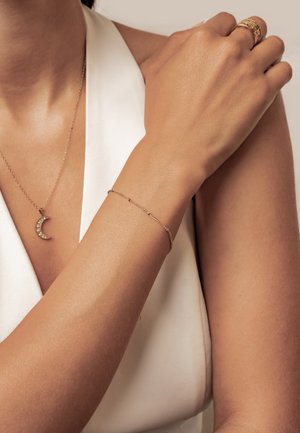 Hey Happiness, DAINTY BOBBLE CHAIN - Bracelet - gold-coloured