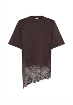 ICHI, IHKAIWA SS - T-shirt imprimé - chocolate torte