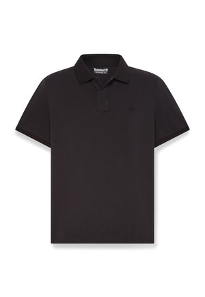 Timberland, PIQUE SHORT SLEEVES POLO. - Poloshirt - black