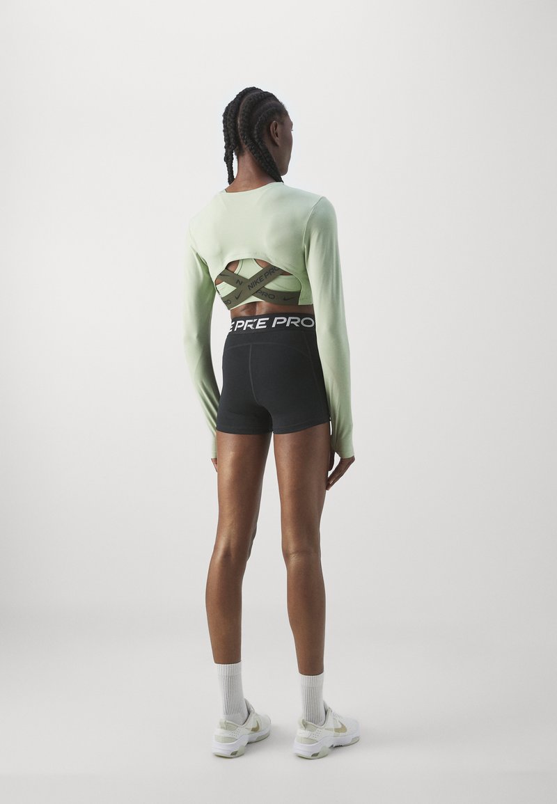 Nike Performance SHORT Tights black/white/schwarz