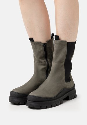 Gabor Comfort, Bottines à plateau - mottled dark grey