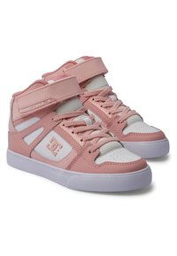 DC Shoes PURE UNISEX - Visoke tenisice - pw0 pink white