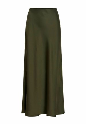 VILA, VIELLETTE HW MIDI SKIRT - NOOS - Jupe longue - forest night