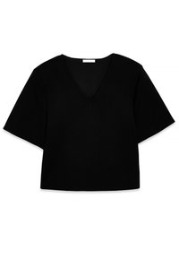 SHARP SHOULDER - Navadna majica - black