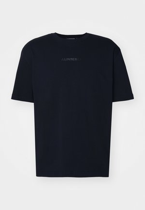 J.LINDEBERG HALE HEAVY LOGO  - T-shirt basique - black