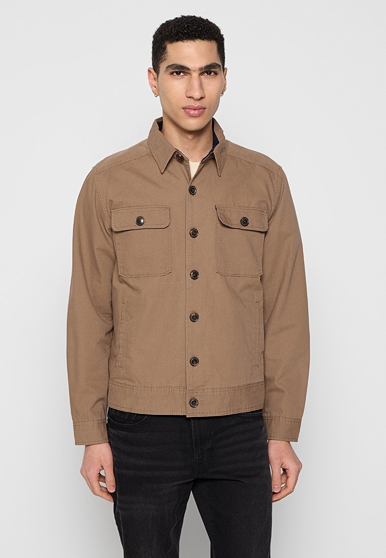 Scotch & Soda Lichte jas bruin