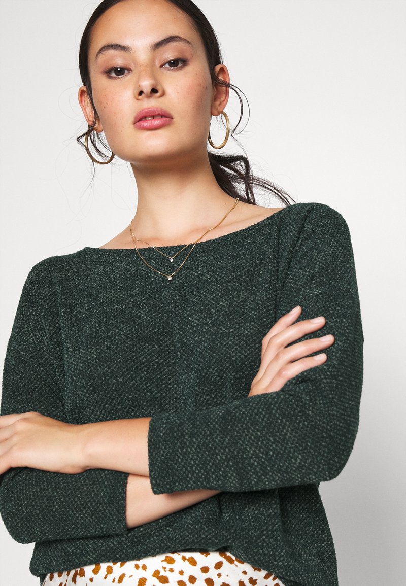 Damen T-Shirts | ONLY ONLALBA Langarmshirt pine grove/tanne - LI85380 Damen T-Shirts | ONLY ONLALBA Langarmshirt pine grove/tanne - LI85380