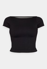 BDG Urban Outfitters ALICIA BACKLESS  - Marškinėliai su spaudiniu - black (as sample)