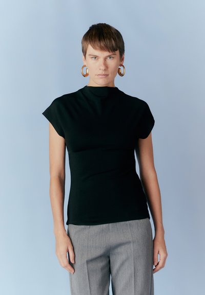 Tiger of Sweden ALITTA - Paprasti marškinėliai - black