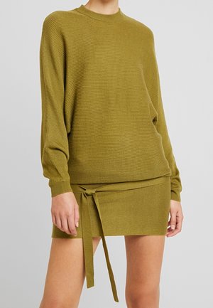 TWINTIP Abito in maglia - khaki