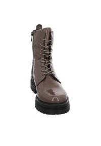 MJUS Botines con cordones - beige dunkel