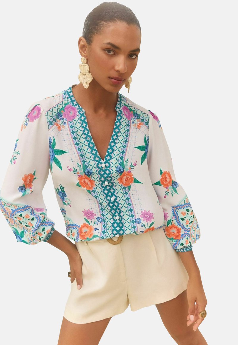 Love & Roses - Blouse - ivory, Enlarge