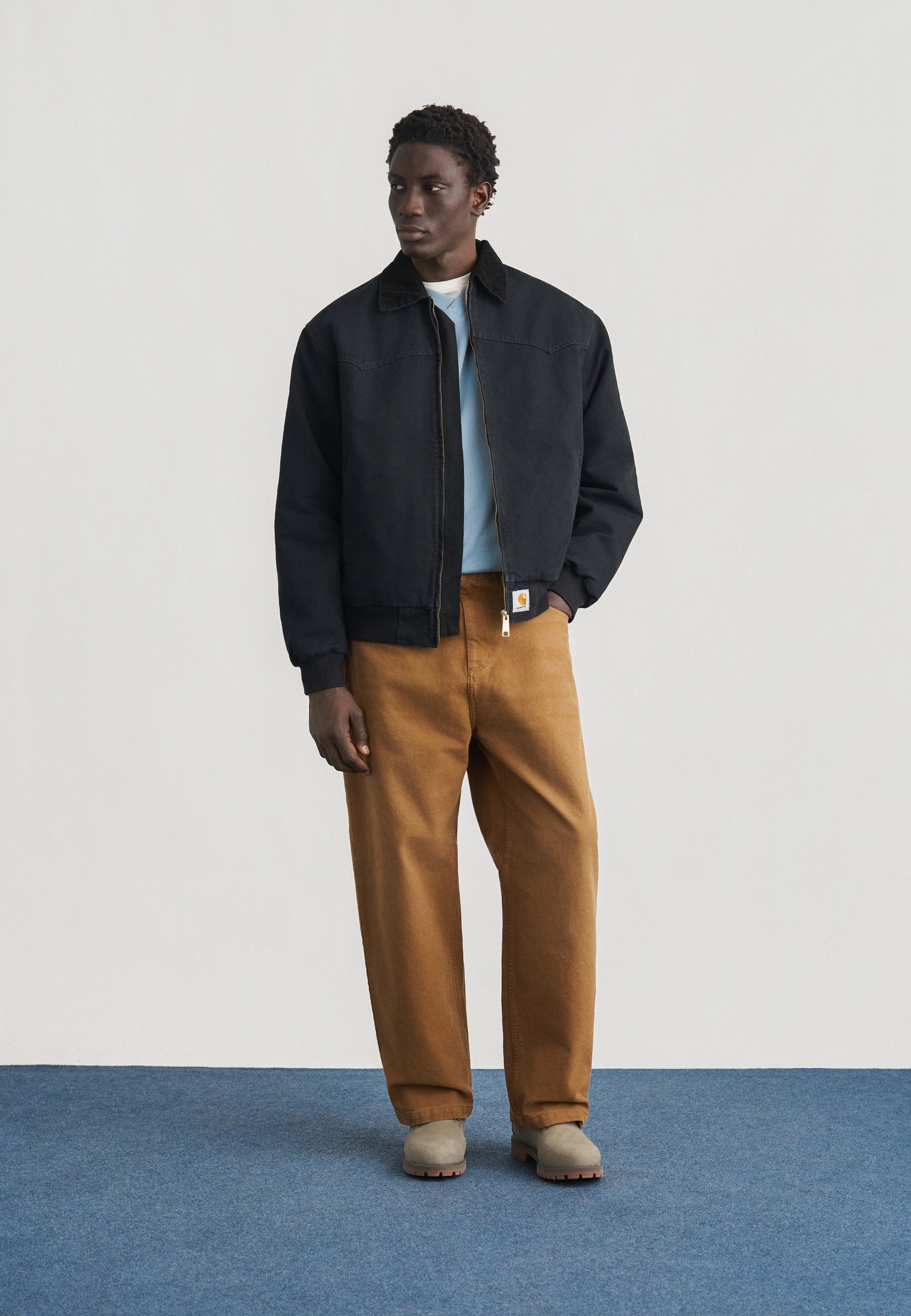 Carhartt WIP BRANDON PANT - Relaxed fit jeans - hamilton brown