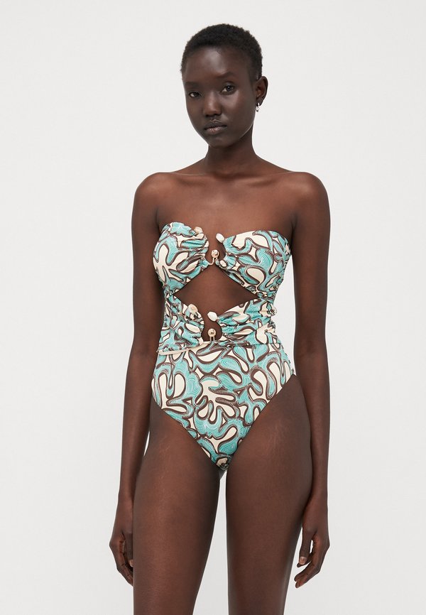 ERIOA CUT OUT SWIMSUIT - Swimsuit - ocean