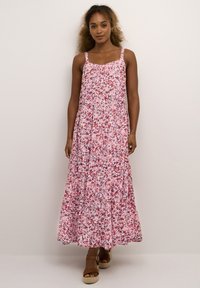 Cream ROSINA STRAP - KIM FIT - Maksimekko - flower print