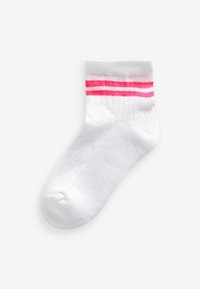 Next RICH CUSHIONED  3 PACK  - Sokid - white with fluorescent stripe