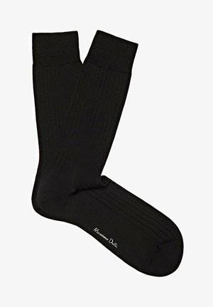 SCOTTISH YARN  - Socken - black