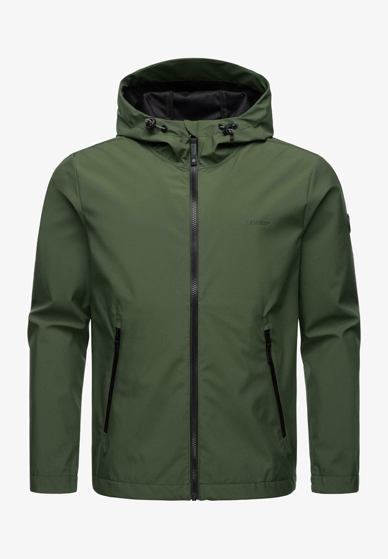 Ragwear SHELLWIE - Outdoorjas - dark olive