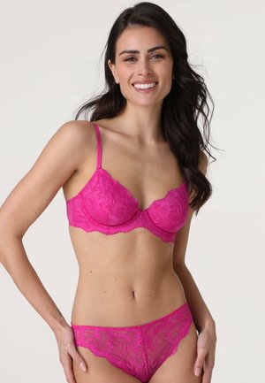 Reggiseno a triangolo - fucsia