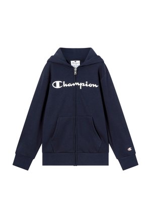 Sweater met rits - dark blue