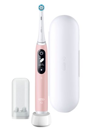 ORAL-B ELEKTRISCHE ZAHNBÜRSTE - IO 6 + REISEETUI - PINK SAND - Electric toothbrush - pink sand