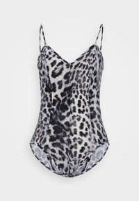 WONDERWOMAN MIO - Badedrakt - black/grey