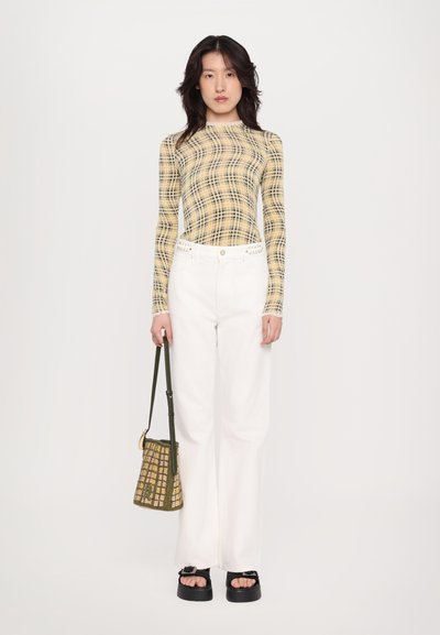 Rabanne Straight leg jeans - off white denim