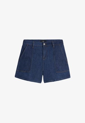 7 for all mankind, 7 FOR ALL MANKIND SHORTS UTILITY KORI SHORTS UTILITY KORI - Denimshorts - dark blue