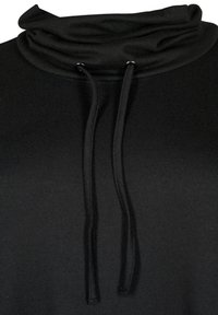 Zizzi HOCHGESCHLOSSENES MIT TASCHEN - Džersejové šaty - black