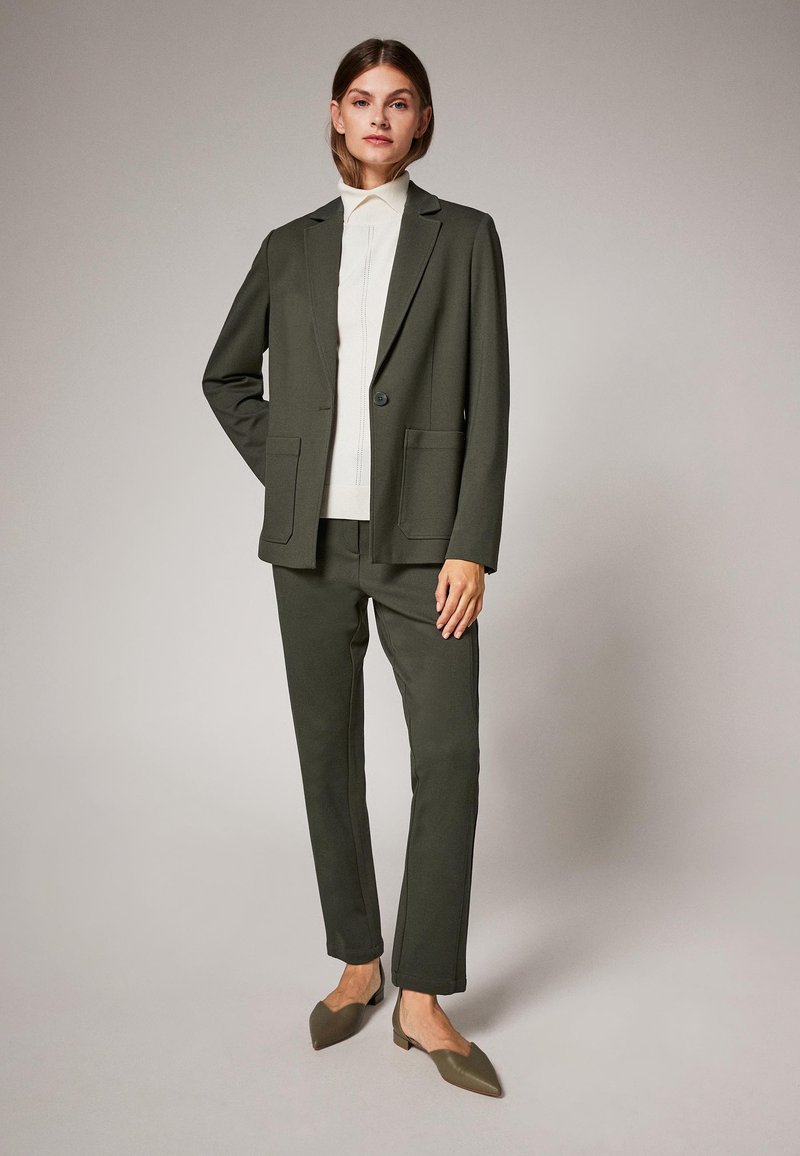 Damen Leichte Jacken | comma Blazer olive/khaki - YD24986 Damen Leichte Jacken | comma Blazer olive/khaki - YD24986