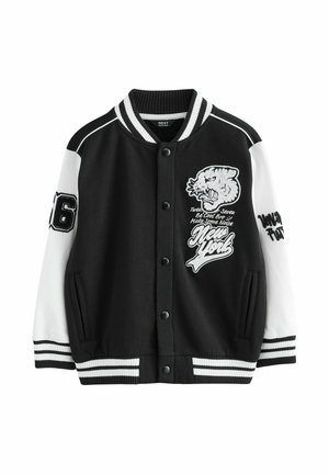 Next, REGULAR FIT - GRAPHIC BOMBER JACKET  . - Bomberjacke - black white