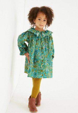 SET 3MTHS-8YRS - Legíny - green floral