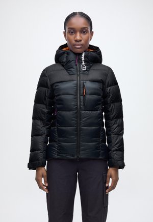 Berghaus, W MTN ARETE ULTRA DOWN HOODY - Пухено яке - jet black