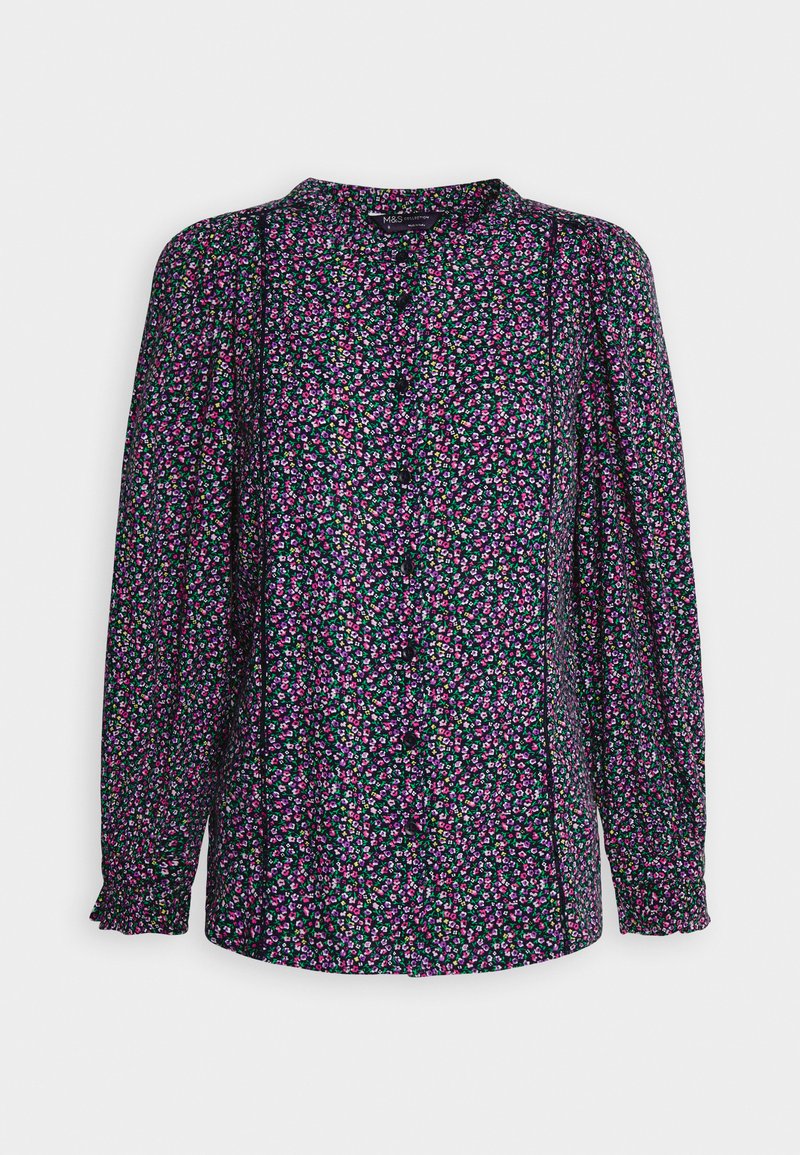 Marks & Spencer Overhemdblouse donkerblauw Marks & Spencer Overhemdblouse donkerblauw